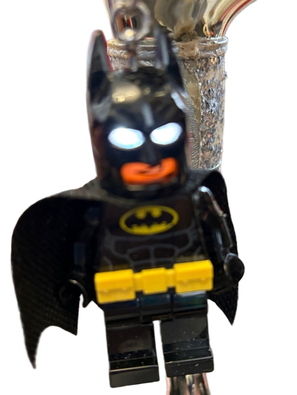 LEGO DC Superhero Batman Working LED Flash Light Keychain